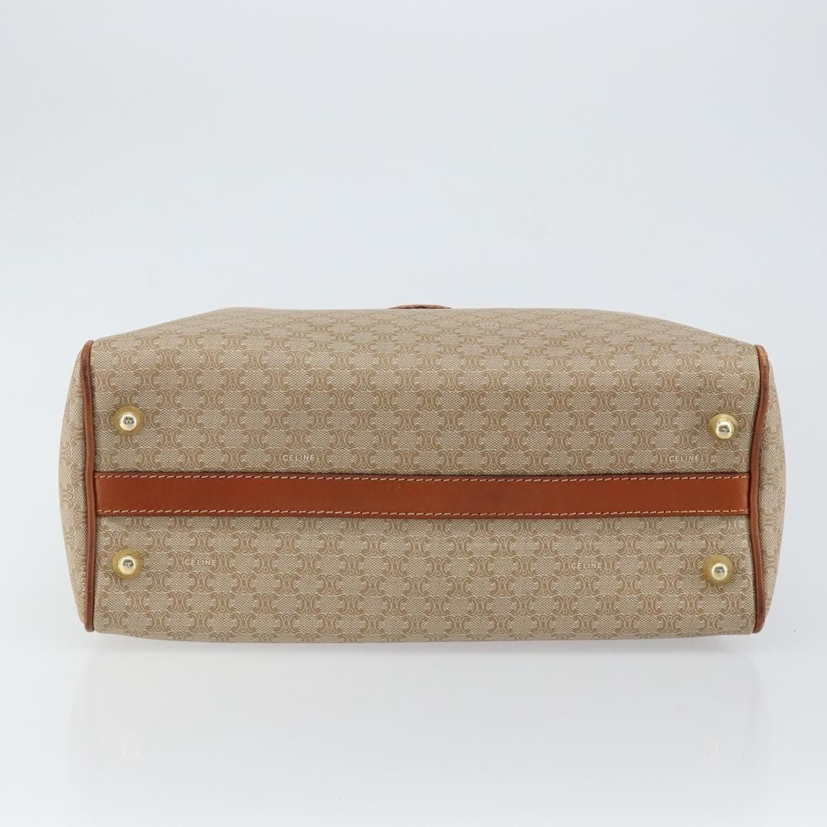Celine Celine Vintage Macadam Handbag Canvas and Leather Size ONE SIZE - 13 Thumbnail