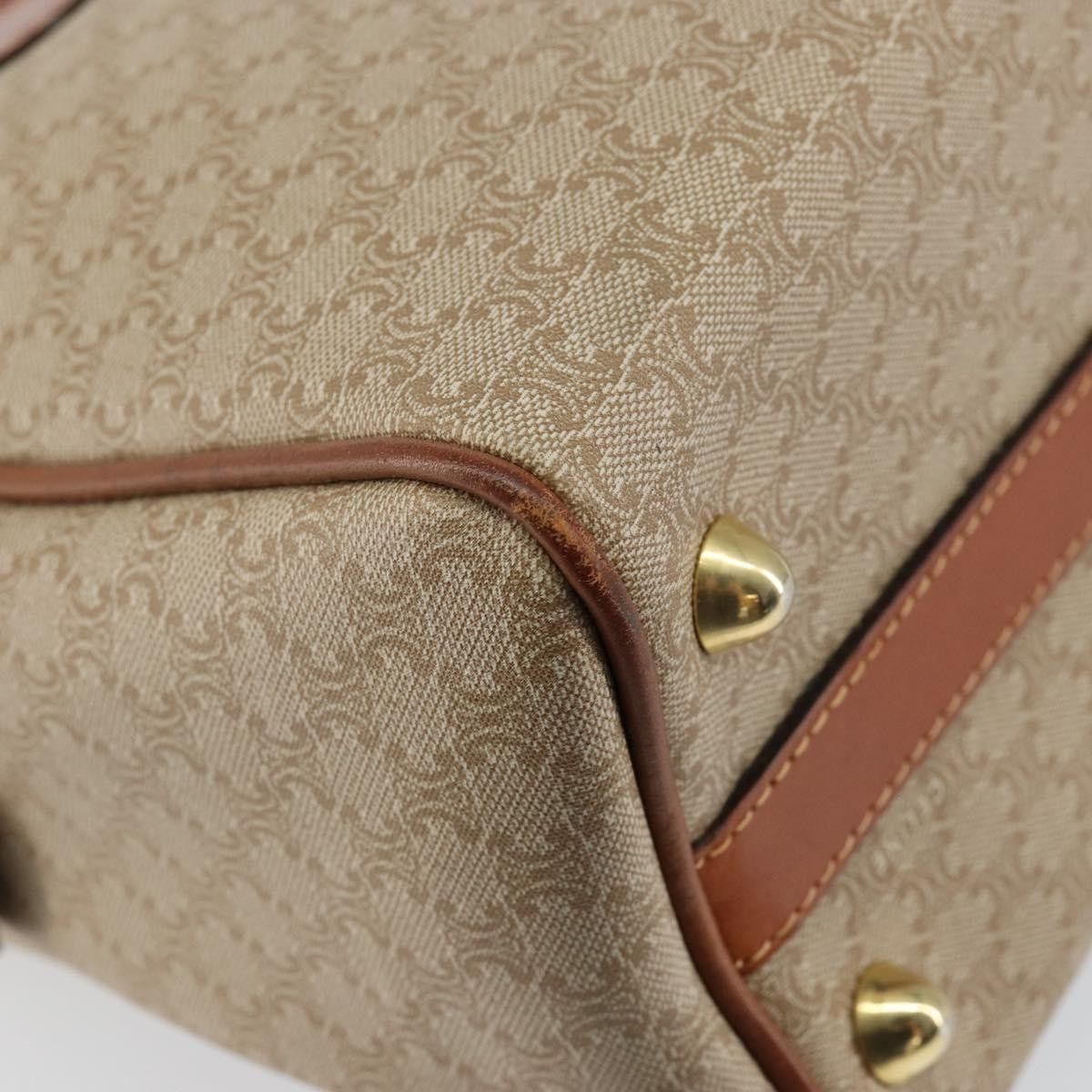 Celine Celine Vintage Macadam Handbag Canvas and Leather Size ONE SIZE - 12 Thumbnail