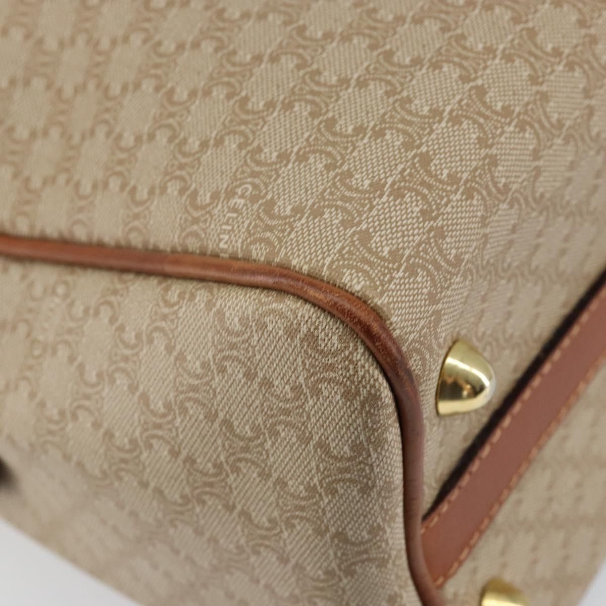 Celine Celine Vintage Macadam Handbag Canvas and Leather Size ONE SIZE - 9 Thumbnail