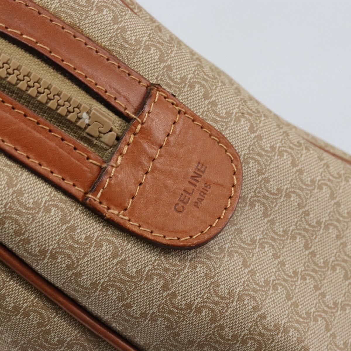 Celine Celine Vintage Macadam Handbag Canvas and Leather Size ONE SIZE - 7 Thumbnail