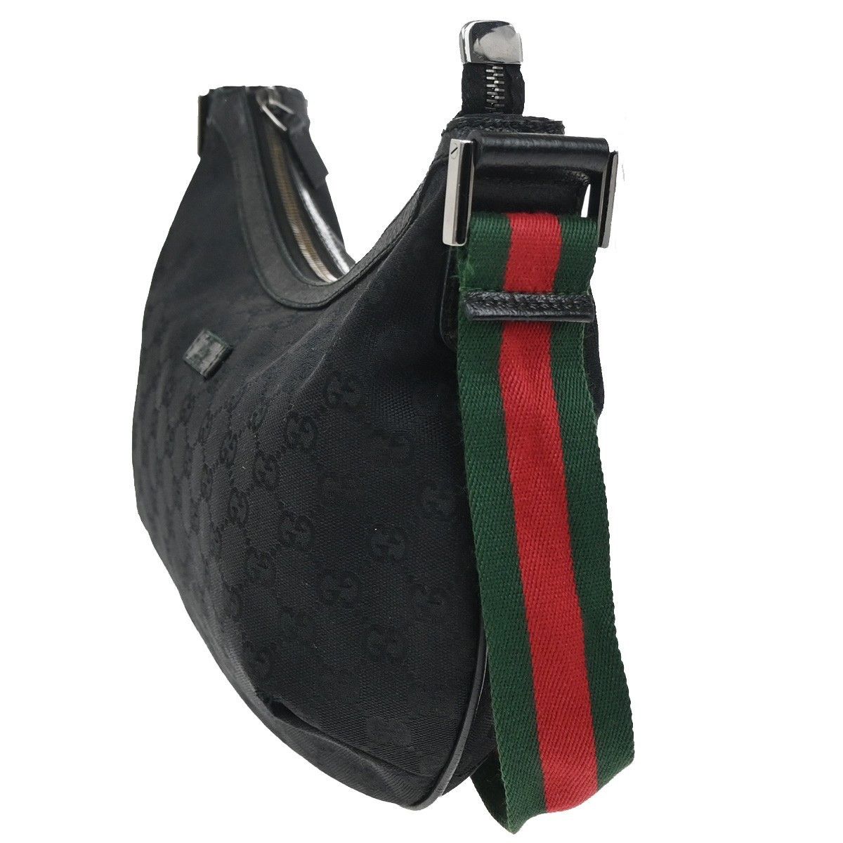 Gucci Gucci Half Moon Hobo Messenger GG Canvas Size ONE SIZE - 3 Thumbnail