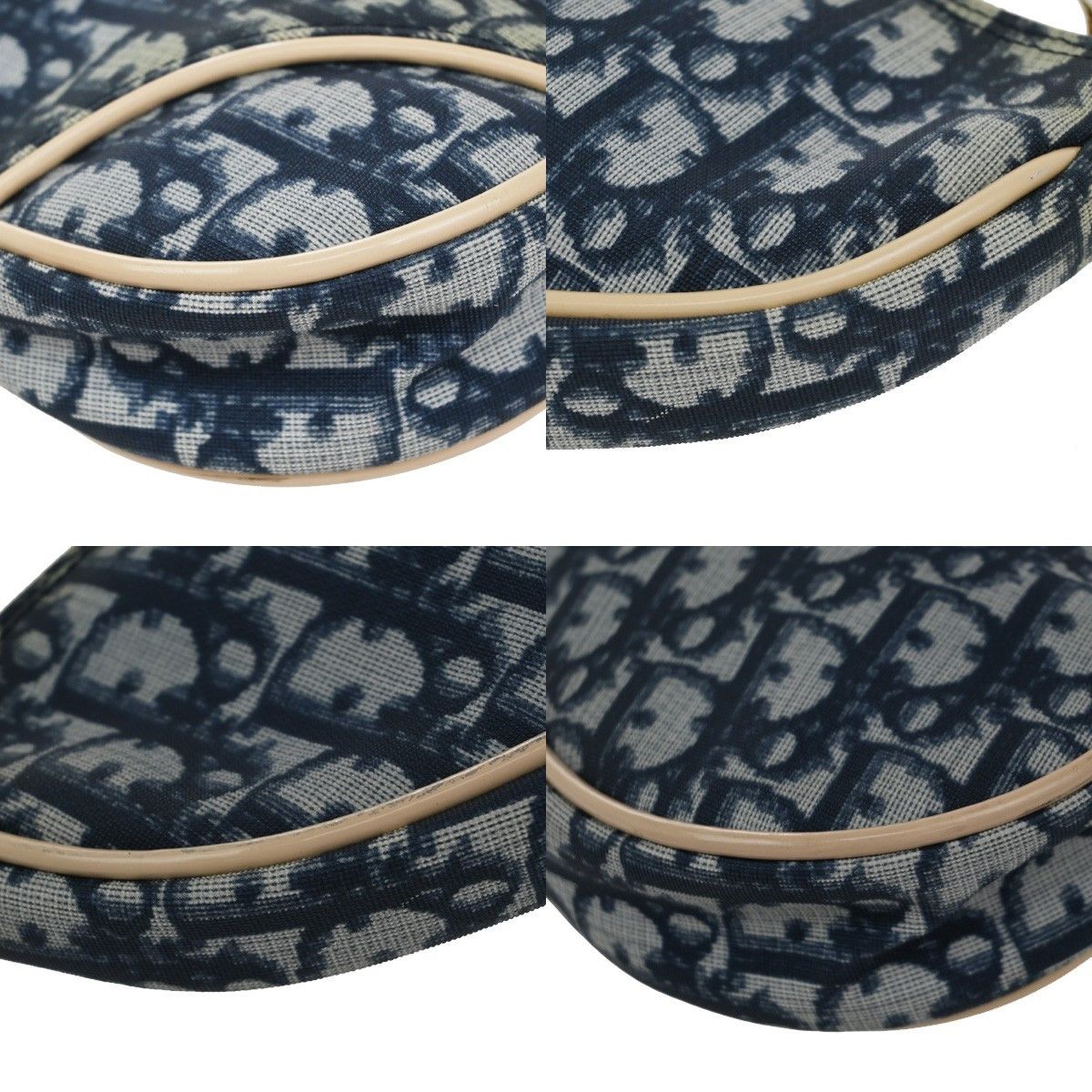 Dior Christian Dior Vintage Saddle Bag Diorissimo Canvas Size ONE SIZE - 9 Thumbnail
