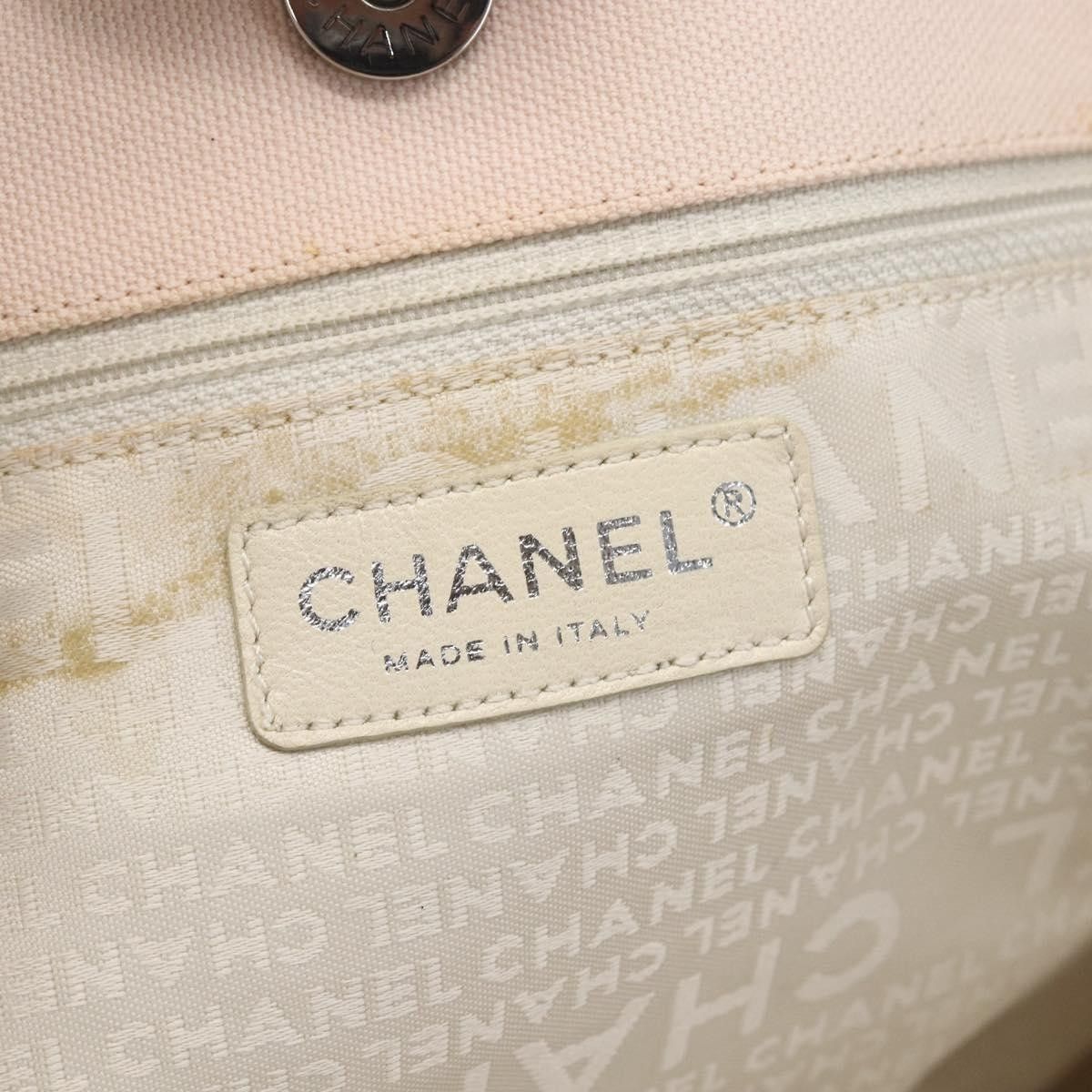 Chanel Chanel Vintage Cruise Line No.5 Tote Quilted Canvas Size ONE SIZE - 6 Thumbnail