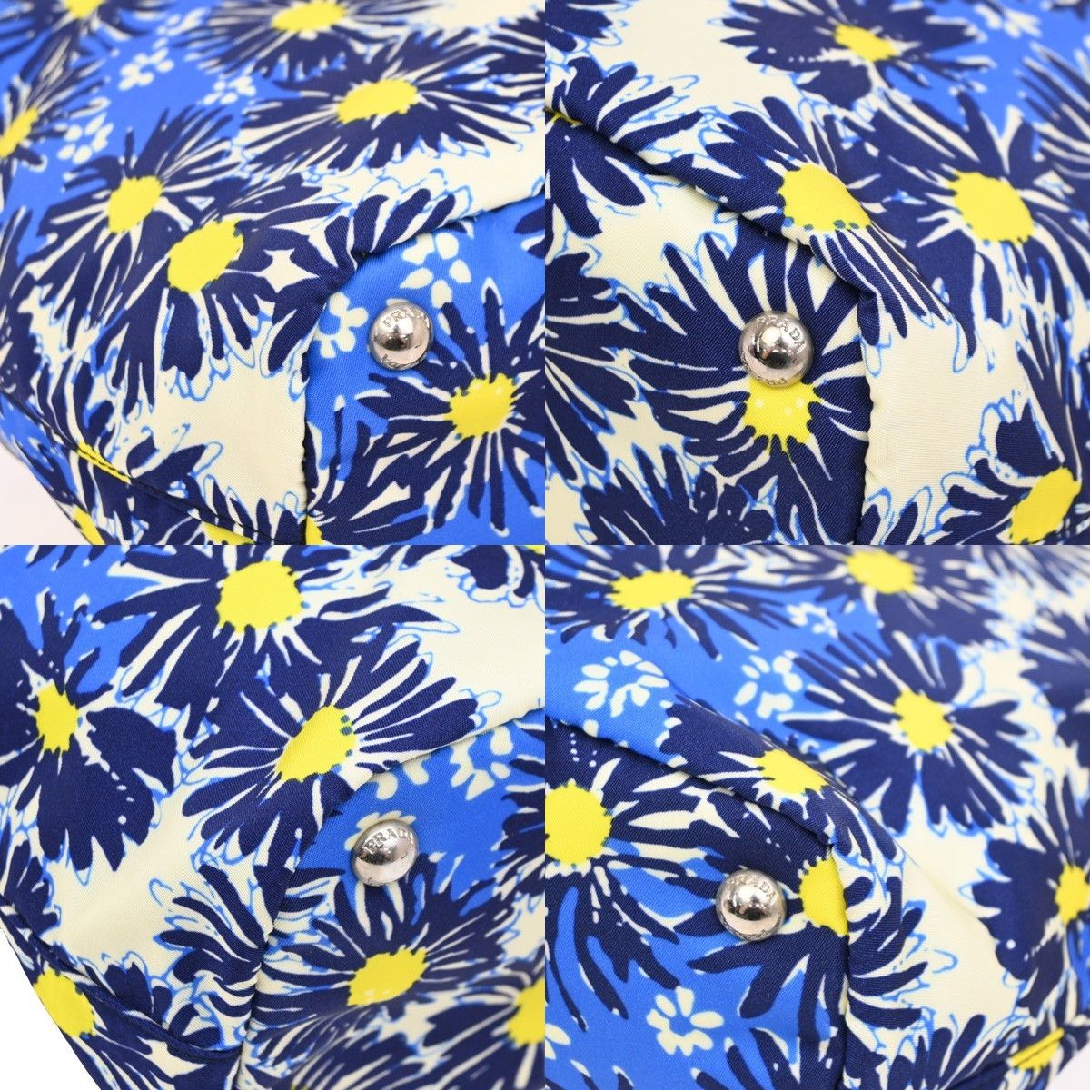Prada Prada Convertible Zip Tote Printed Tessuto Size ONE SIZE - 9 Thumbnail