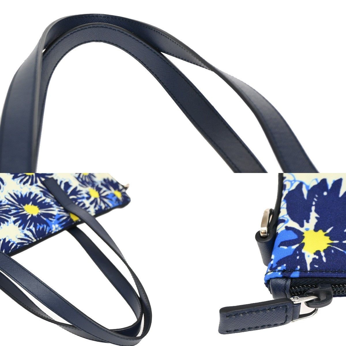 Prada Prada Convertible Zip Tote Printed Tessuto Size ONE SIZE - 10 Thumbnail