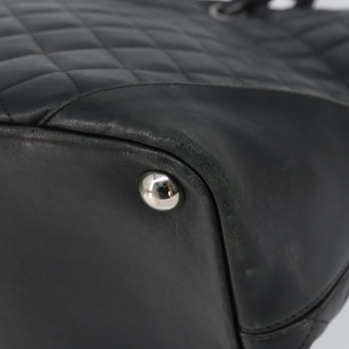 Chanel Chanel Cambon Tote Quilted Leather Size ONE SIZE - 9 Thumbnail