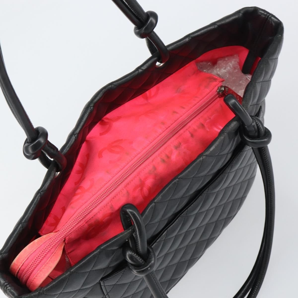 Chanel Chanel Cambon Tote Quilted Leather Size ONE SIZE - 13 Thumbnail