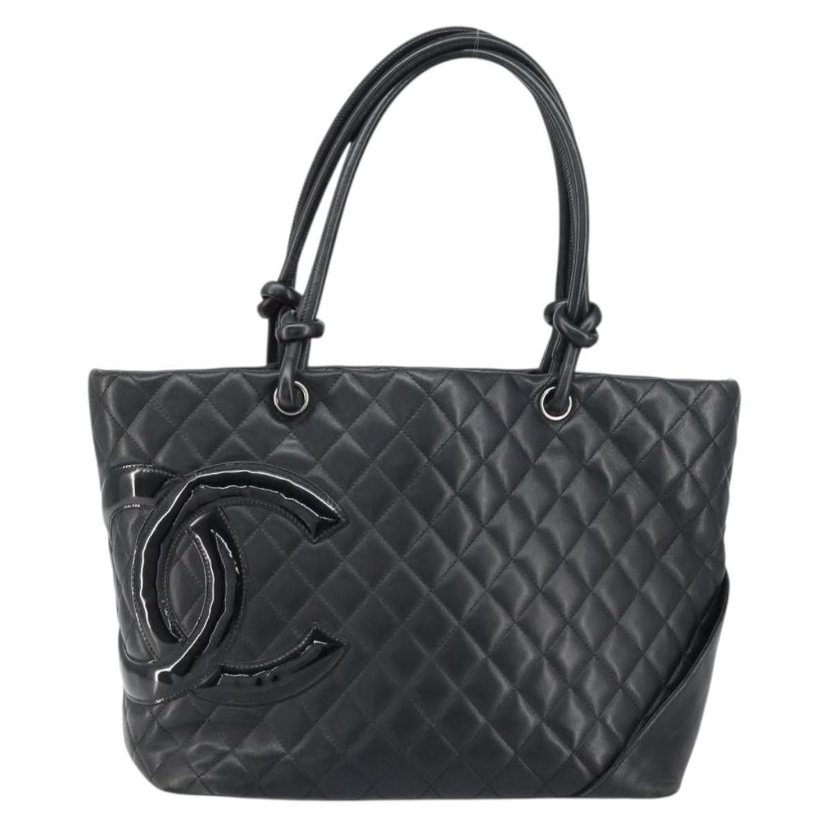 Chanel Chanel Cambon Tote Quilted Leather Size ONE SIZE - 18 Thumbnail