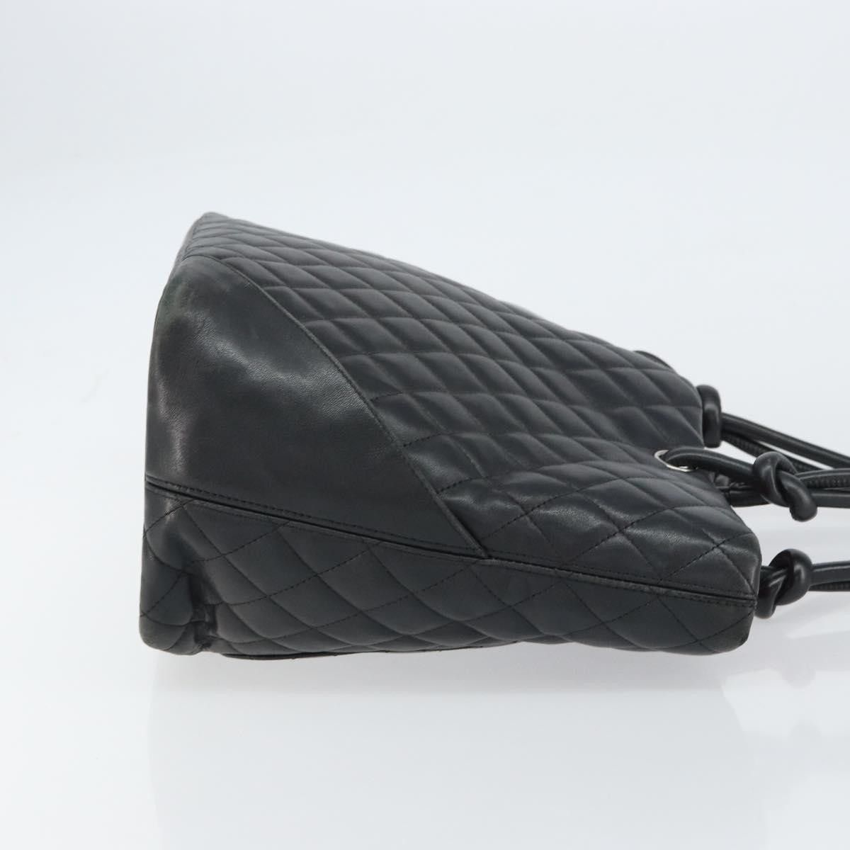 Chanel Chanel Cambon Tote Quilted Leather Size ONE SIZE - 3 Thumbnail