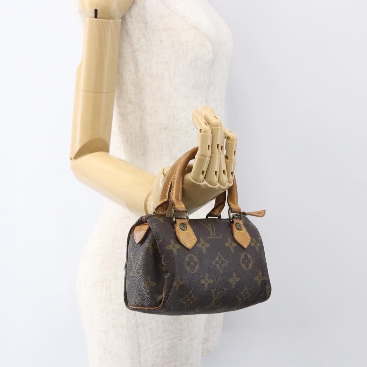 Louis Vuitton Louis Vuitton Speedy Mini HL Handbag Monogram Canvas Size ONE SIZE - 12 Thumbnail