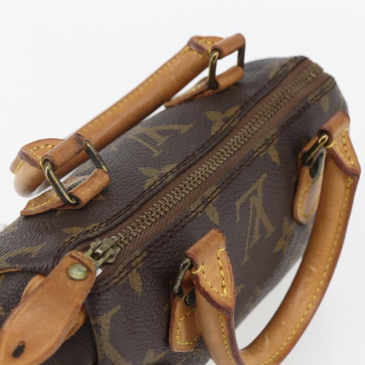 Louis Vuitton Louis Vuitton Speedy Mini HL Handbag Monogram Canvas Size ONE SIZE - 14 Thumbnail