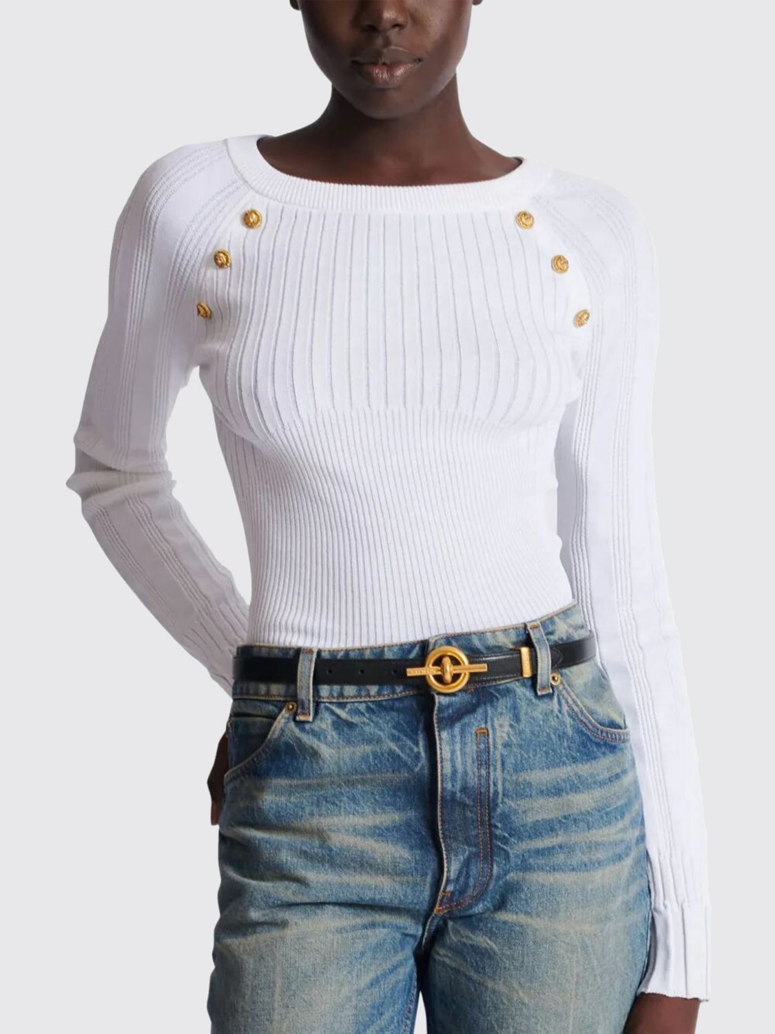 Balmain Balmain Belt Woman Black Size ONE SIZE - 2 Thumbnail