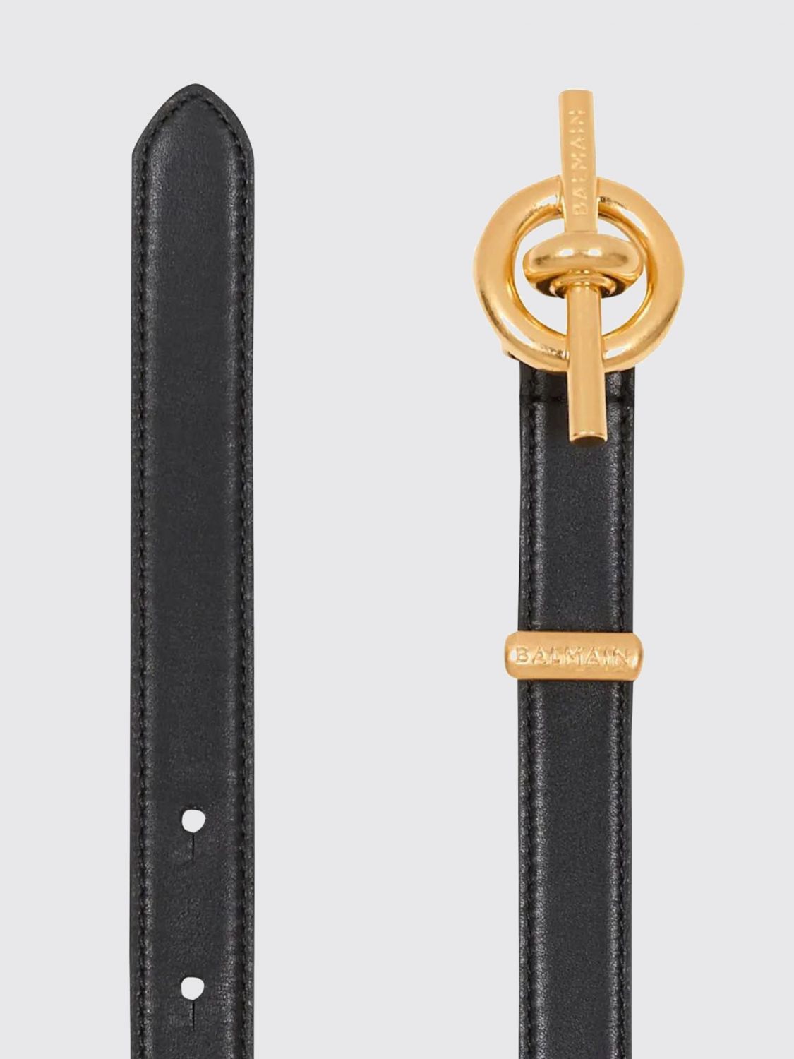 Balmain Balmain Belt Woman Black Size ONE SIZE - 4 Thumbnail