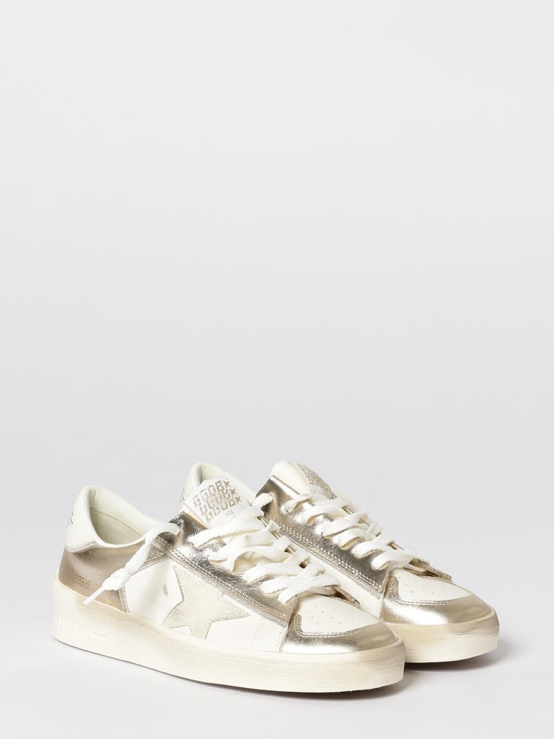 Golden Goose Golden Goose Sneakers Woman Gold Size US 7 / IT 37 - 2 Thumbnail