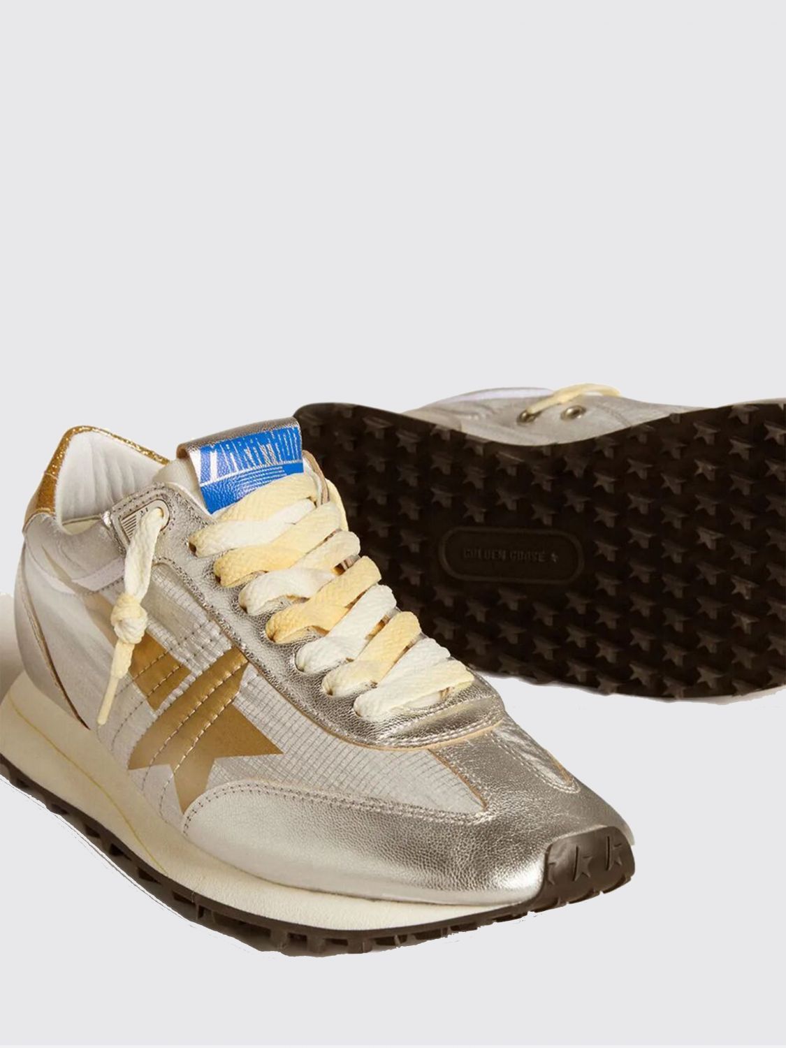 Golden Goose Golden Goose Sneakers Woman Silver Size US 9 / IT 39 - 2 Thumbnail