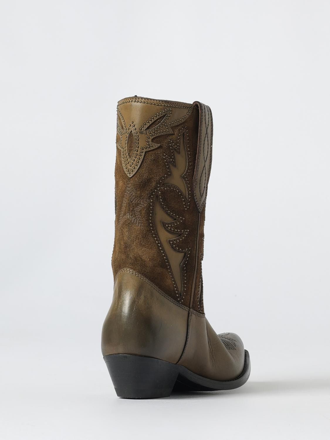 Golden Goose Golden Goose Boots Woman Kaki Size US 10 / IT 40 - 3 Thumbnail