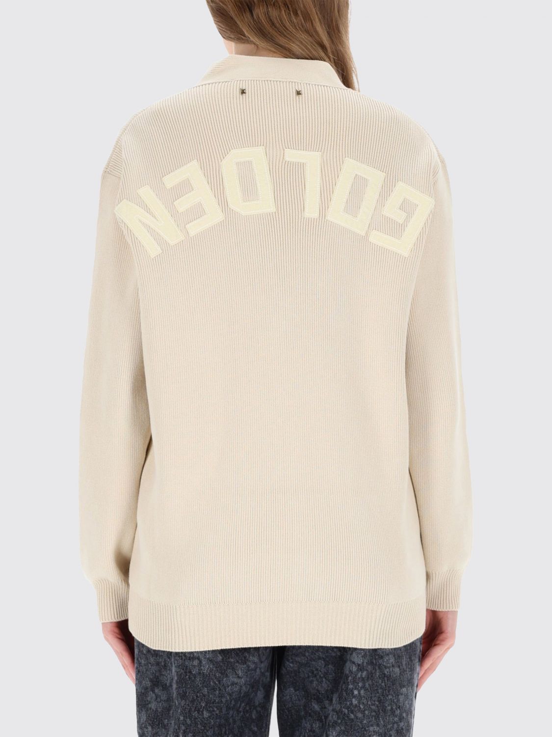 Golden Goose Golden Goose Sweater Woman Beige Size M / US 6-8 / IT 42-44 - 3 Thumbnail