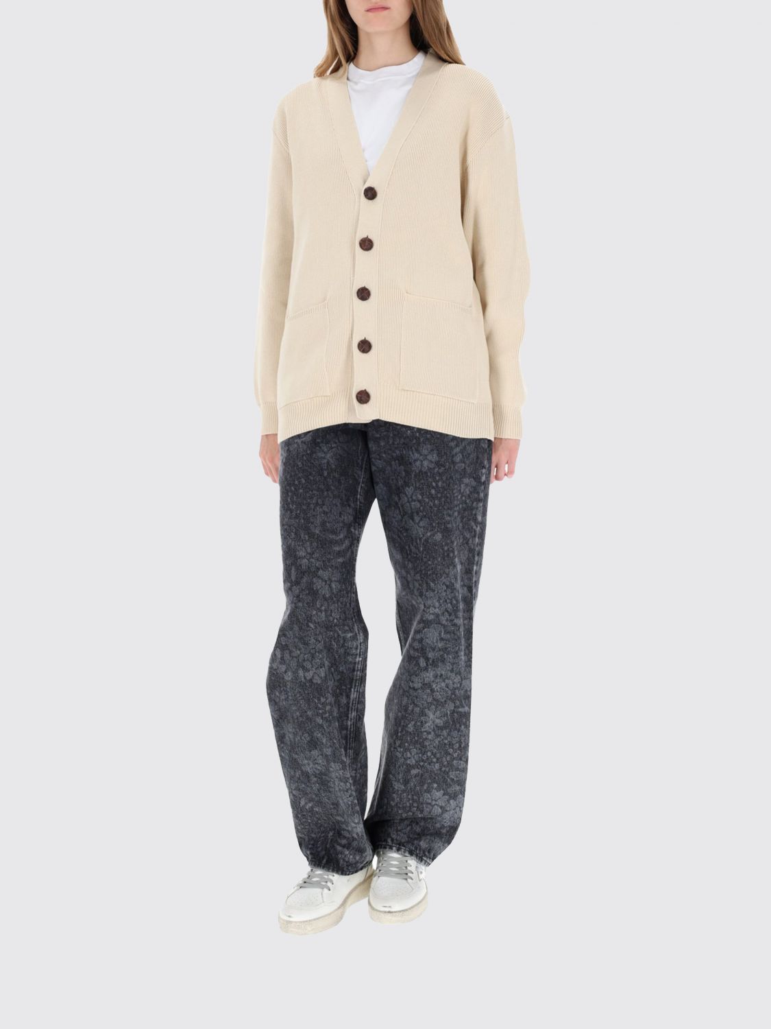 Golden Goose Golden Goose Sweater Woman Beige Size XS / US 0-2 / IT 36-38 - 2 Thumbnail