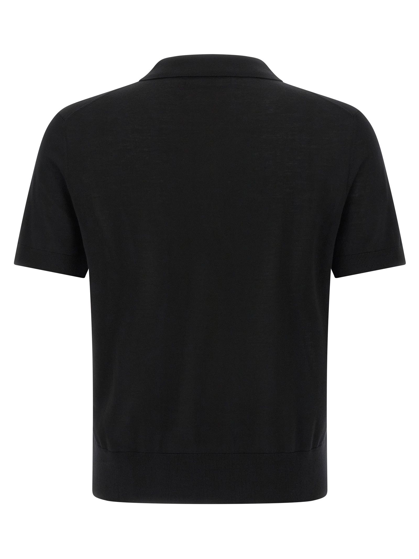 Dsquared2 Wool Polo Shirt Size US M / EU 48-50 / 2 - 2 Thumbnail