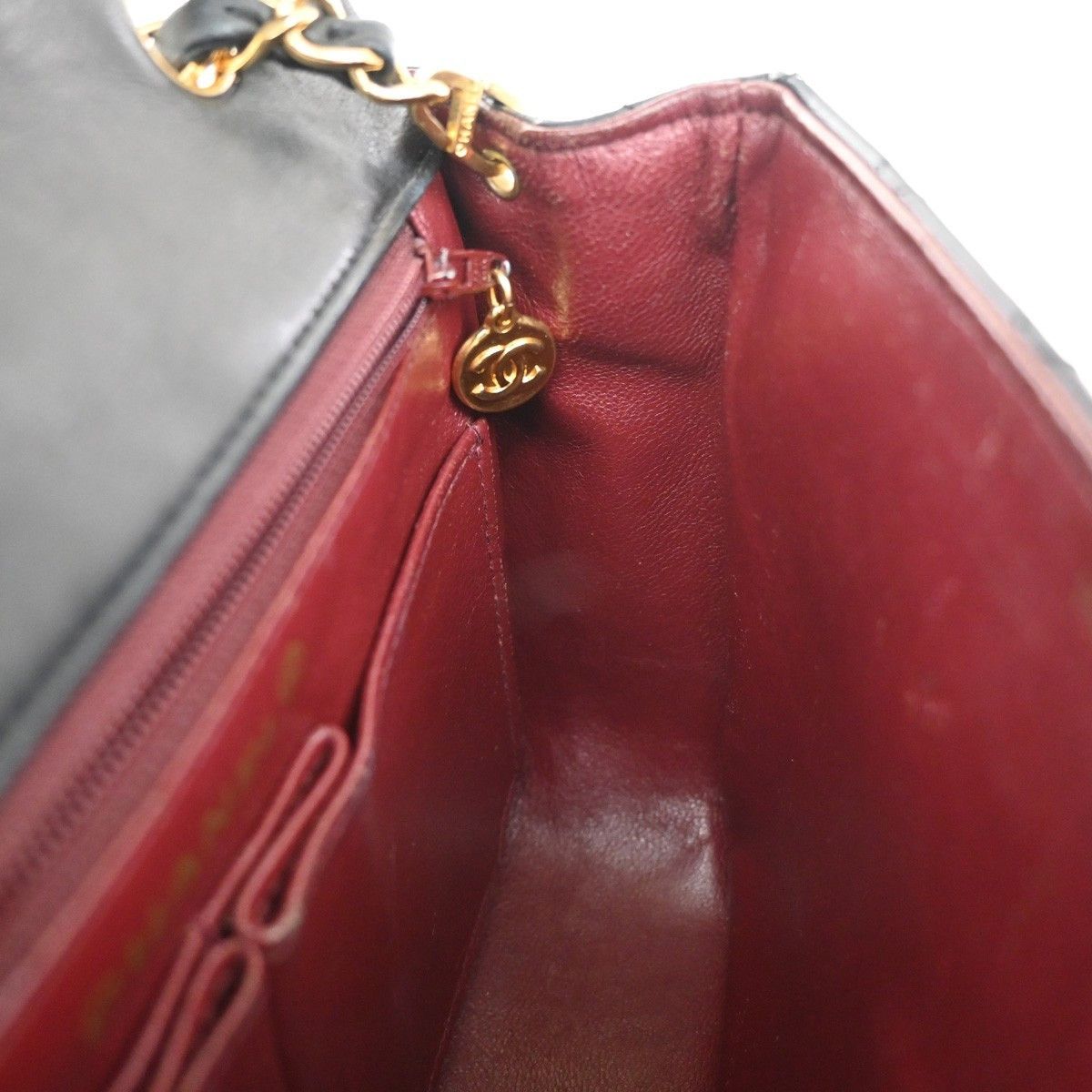 Chanel Chanel Vintage Square Classic Flap Bag Quilted Lambskin Size ONE SIZE - 16 Thumbnail