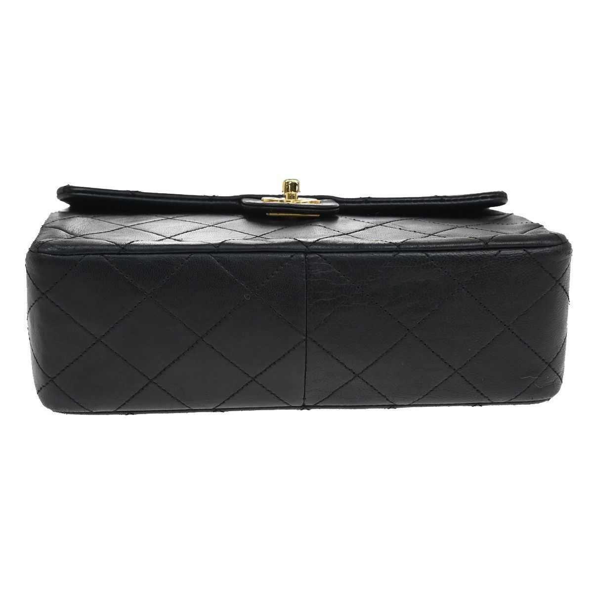 Chanel Chanel Vintage Square Classic Flap Bag Quilted Lambskin Size ONE SIZE - 15 Thumbnail