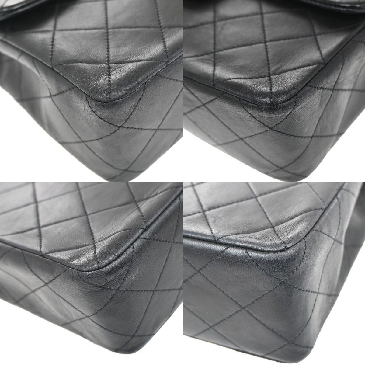 Chanel Chanel Vintage Square Classic Flap Bag Quilted Lambskin Size ONE SIZE - 9 Thumbnail