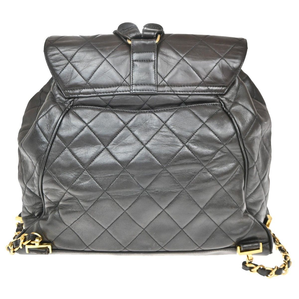 Chanel Chanel Vintage CC Flap Backpack Leather Size ONE SIZE - 2 Thumbnail