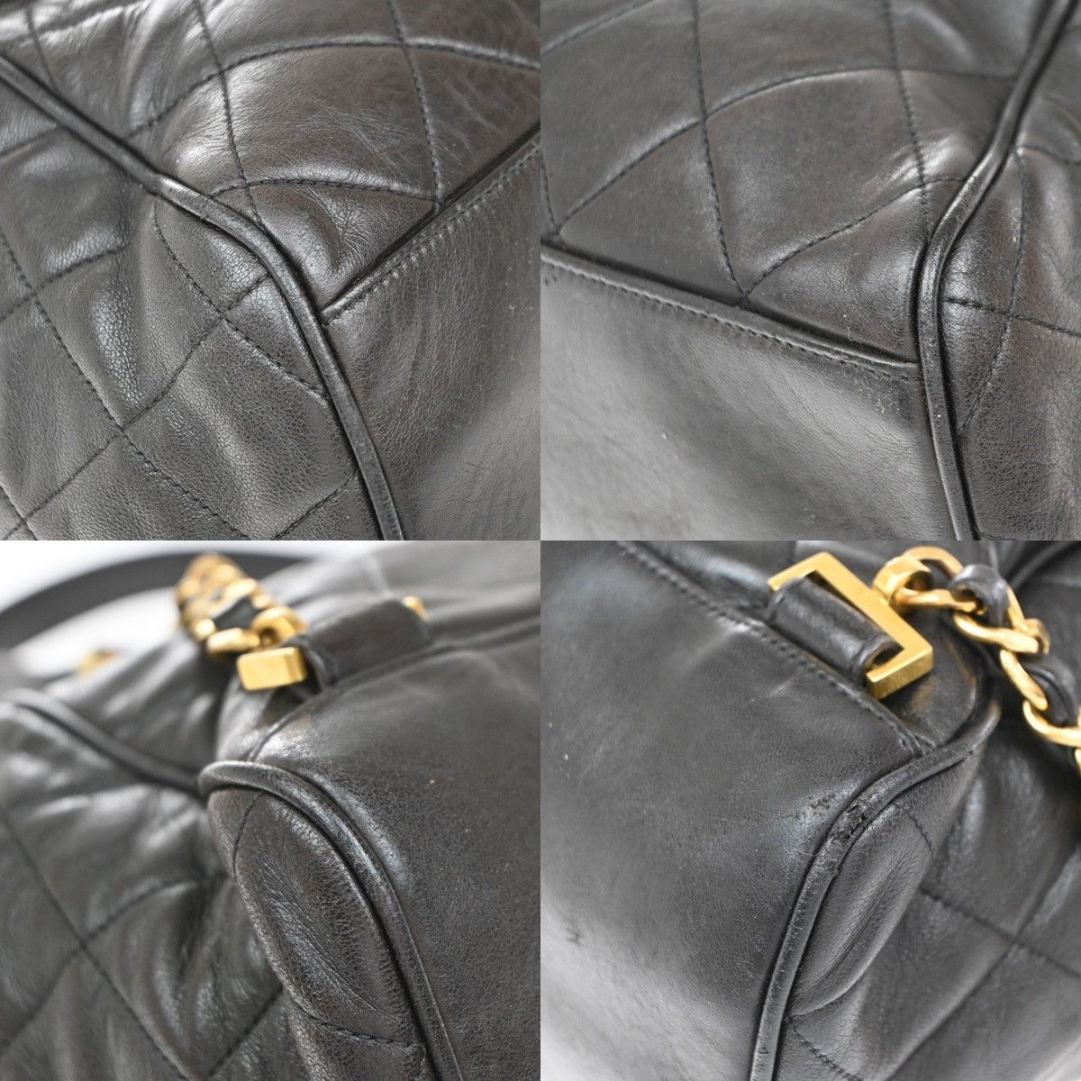 Chanel Chanel Vintage CC Flap Backpack Leather Size ONE SIZE - 8 Thumbnail