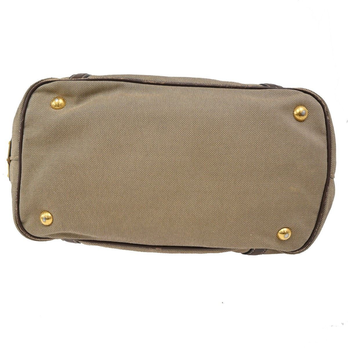 Prada Prada Logo Convertible Tote Canvas with Leather Size ONE SIZE - 14 Thumbnail