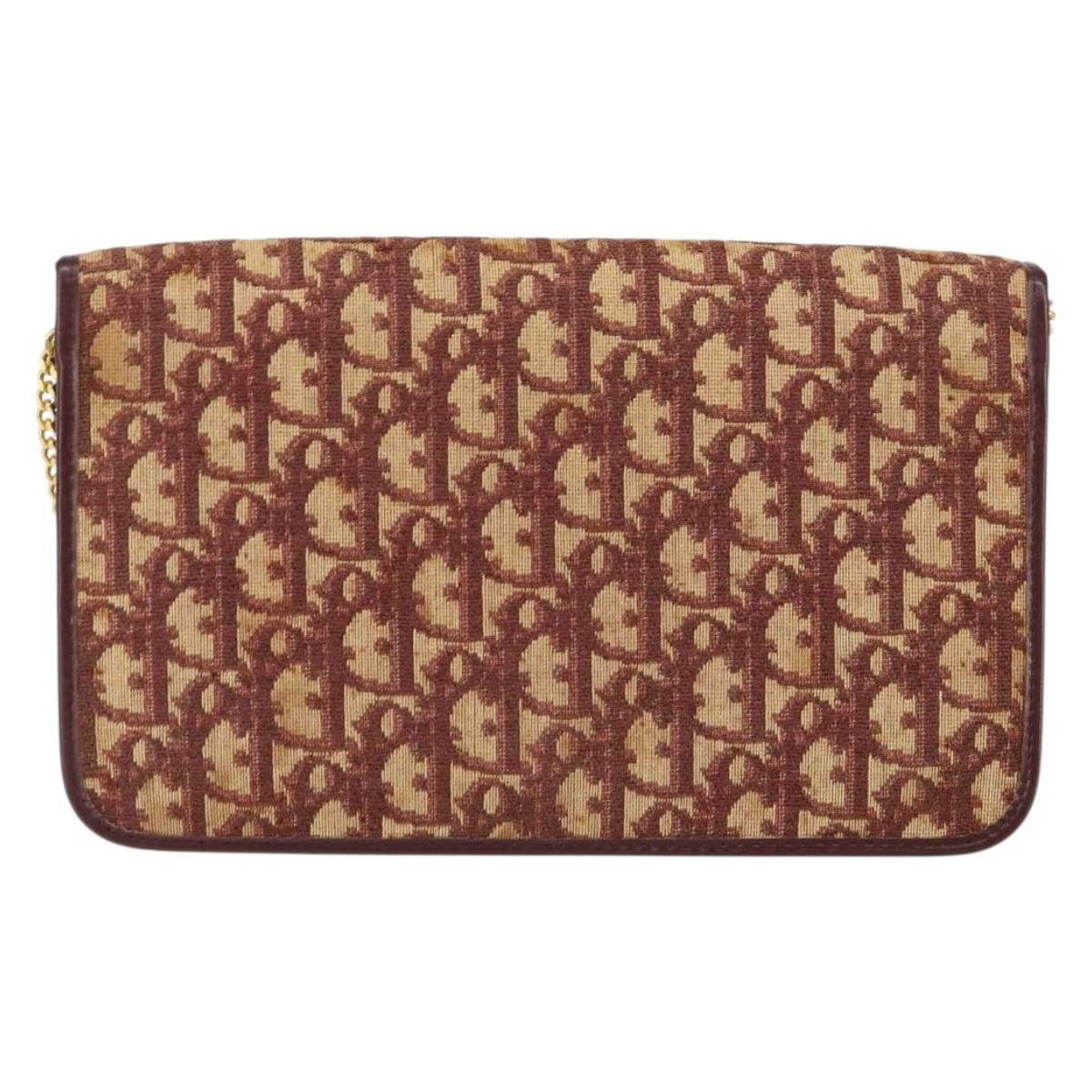 Dior Christian Dior Vintage Chain Flap Shoulder Bag Diorissimo Canvas Size ONE SIZE - 2 Thumbnail