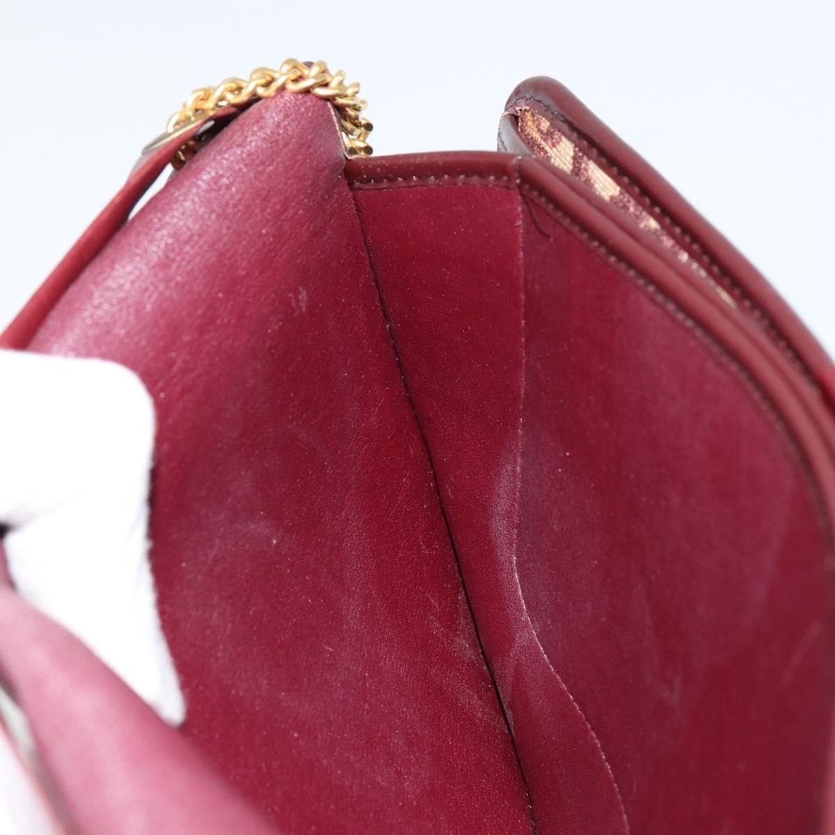 Dior Christian Dior Vintage Chain Flap Shoulder Bag Diorissimo Canvas Size ONE SIZE - 19 Thumbnail