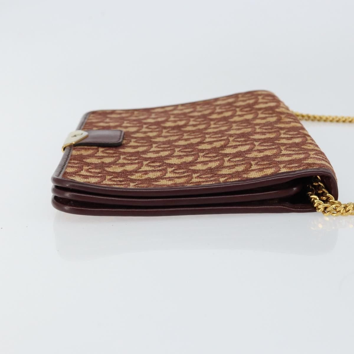 Dior Christian Dior Vintage Chain Flap Shoulder Bag Diorissimo Canvas Size ONE SIZE - 3 Thumbnail