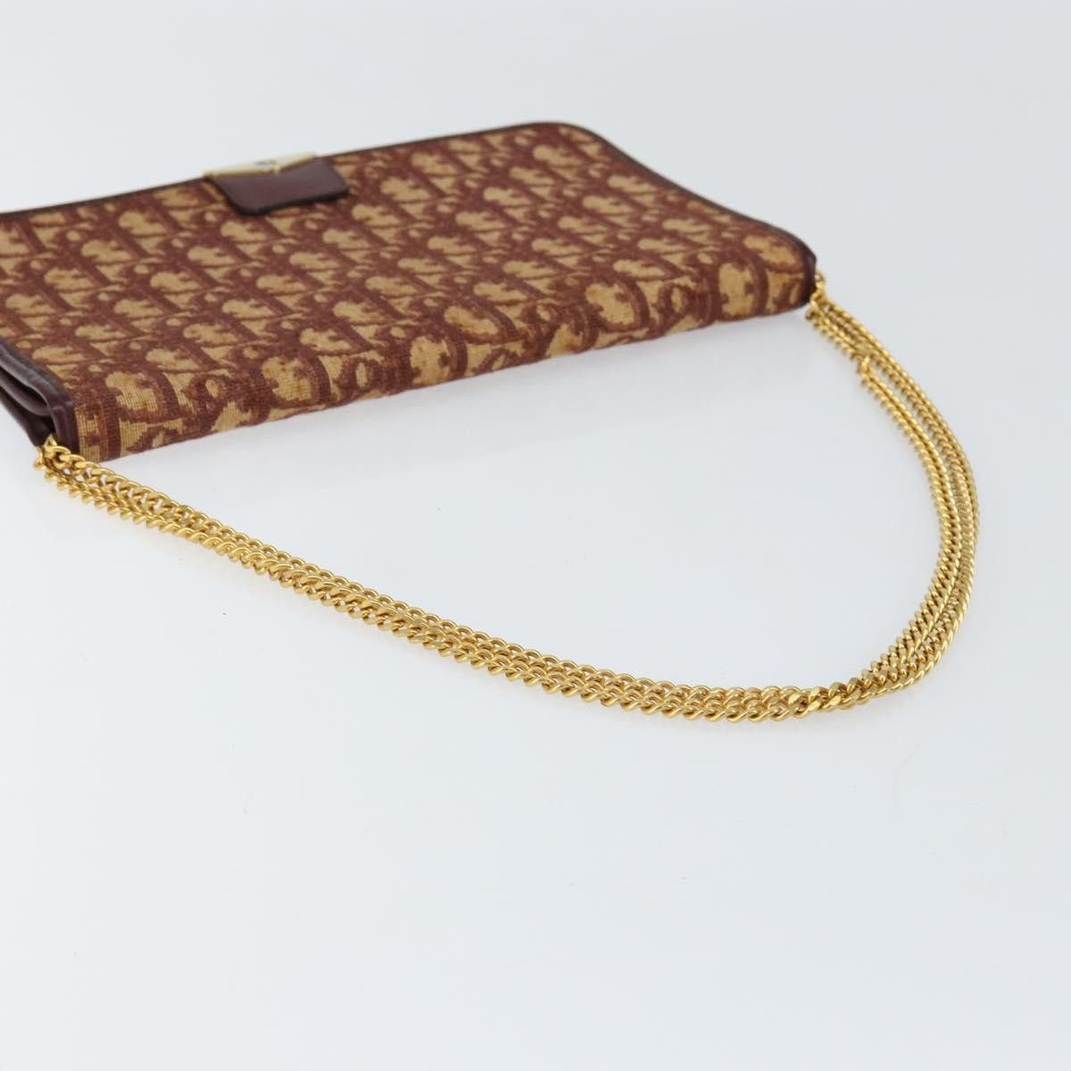 Dior Christian Dior Vintage Chain Flap Shoulder Bag Diorissimo Canvas Size ONE SIZE - 7 Thumbnail