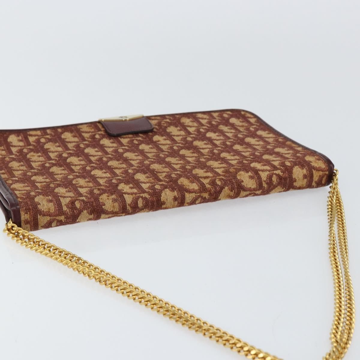 Dior Christian Dior Vintage Chain Flap Shoulder Bag Diorissimo Canvas Size ONE SIZE - 14 Thumbnail