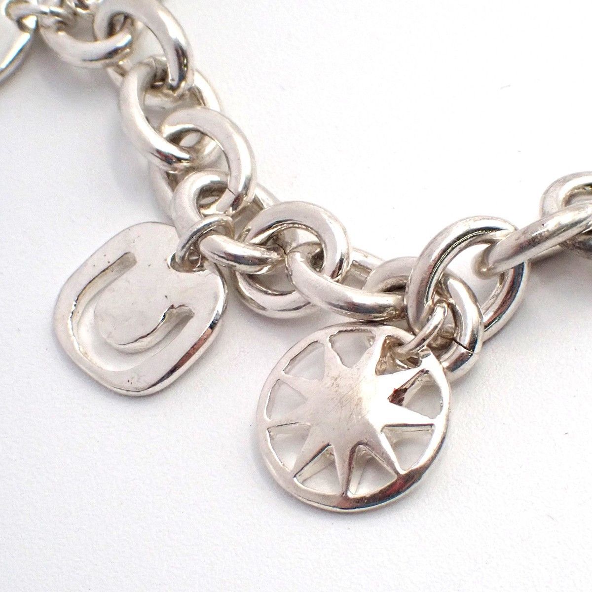 Tiffany & Co. Tiffany & Co. Stencil Charms Bracelet Sterling Silver Size ONE SIZE - 6 Thumbnail