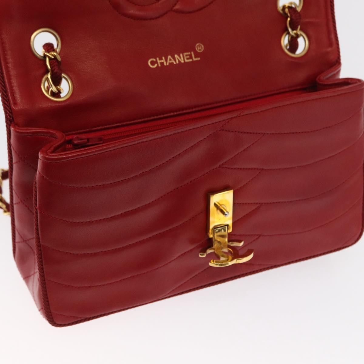 Chanel Chanel Vintage Pagoda Flap Bag Quilted Lambskin Size ONE SIZE - 20 Thumbnail