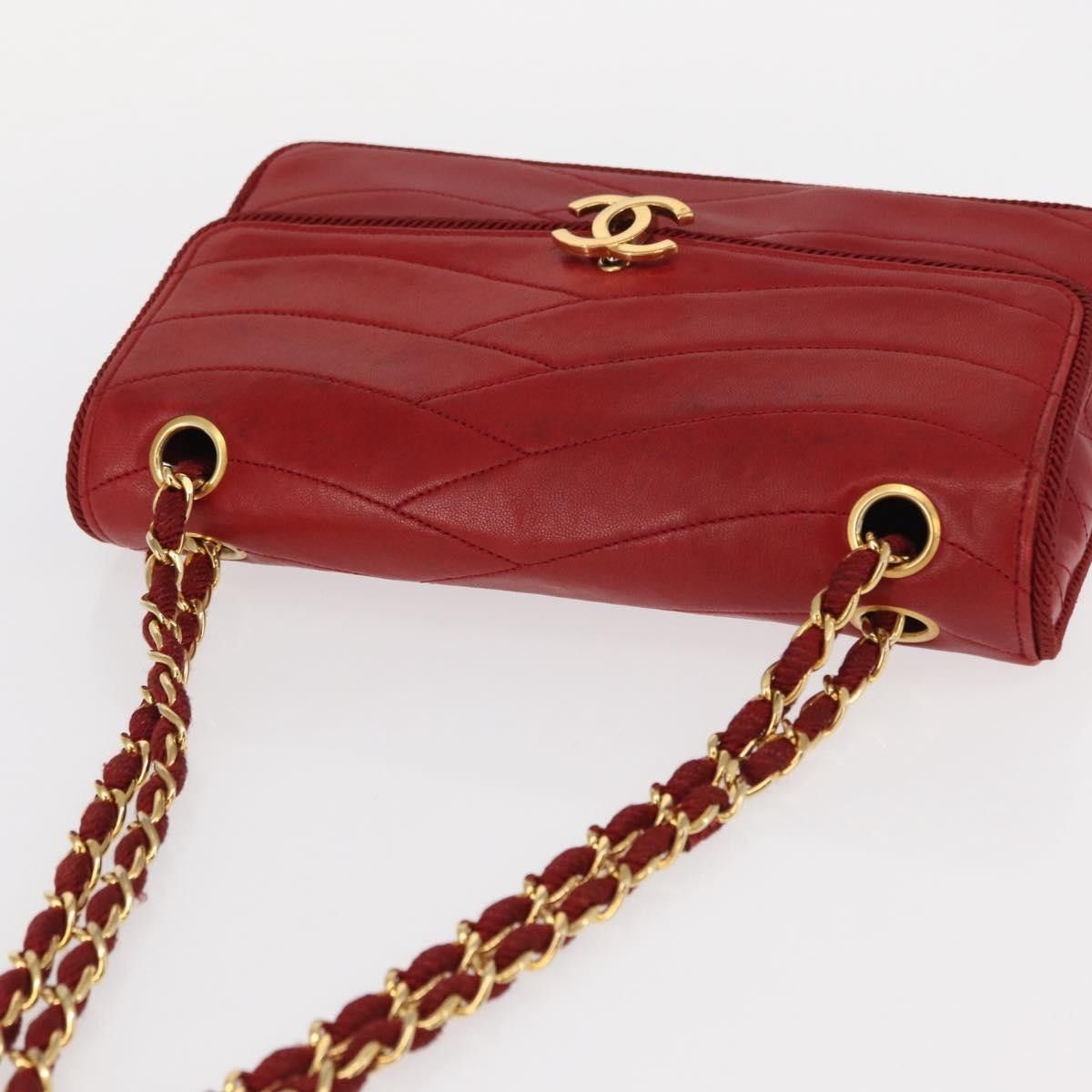 Chanel Chanel Vintage Pagoda Flap Bag Quilted Lambskin Size ONE SIZE - 15 Thumbnail