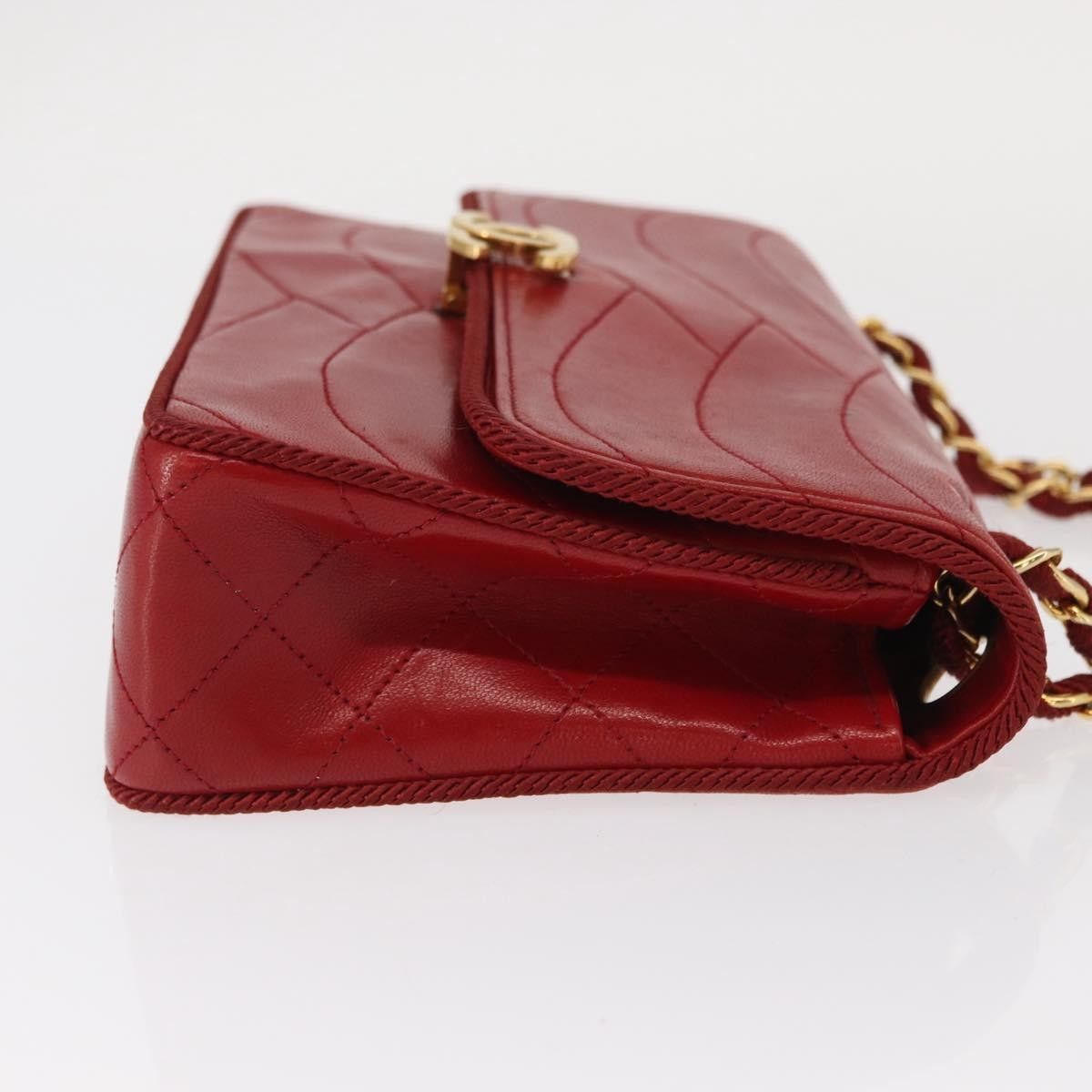 Chanel Chanel Vintage Pagoda Flap Bag Quilted Lambskin Size ONE SIZE - 3 Thumbnail