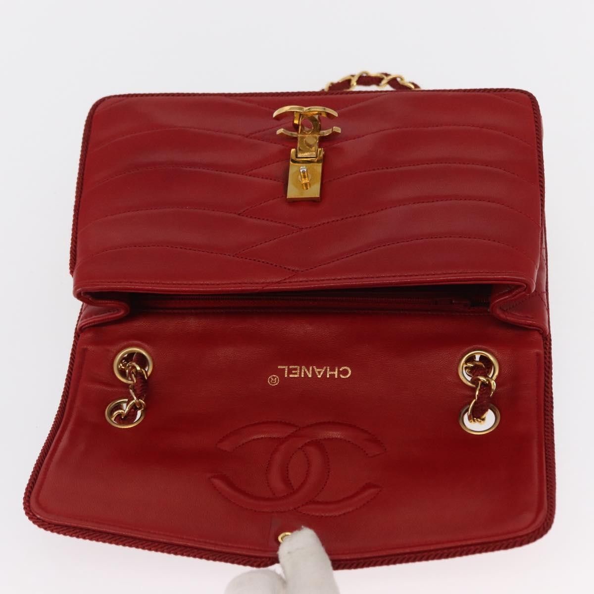 Chanel Chanel Vintage Pagoda Flap Bag Quilted Lambskin Size ONE SIZE - 18 Thumbnail