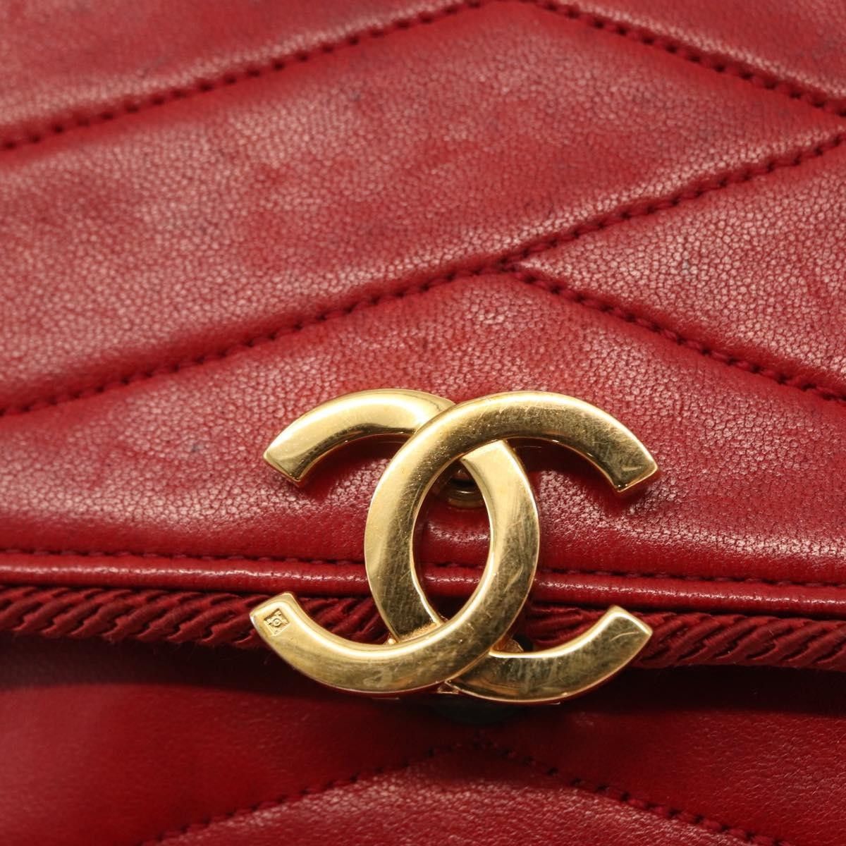 Chanel Chanel Vintage Pagoda Flap Bag Quilted Lambskin Size ONE SIZE - 13 Thumbnail