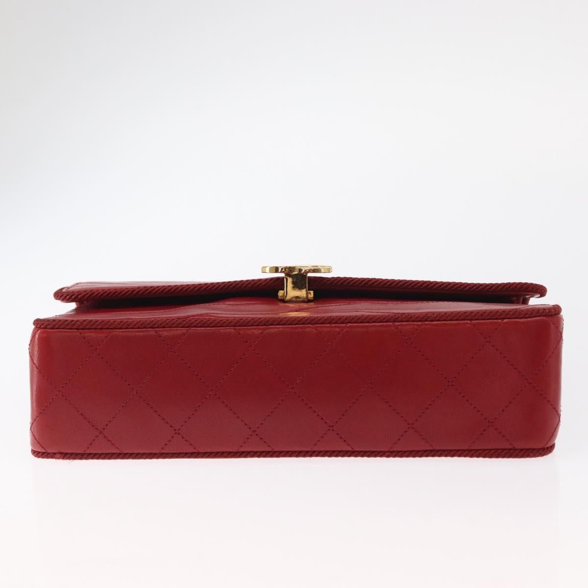 Chanel Chanel Vintage Pagoda Flap Bag Quilted Lambskin Size ONE SIZE - 17 Thumbnail