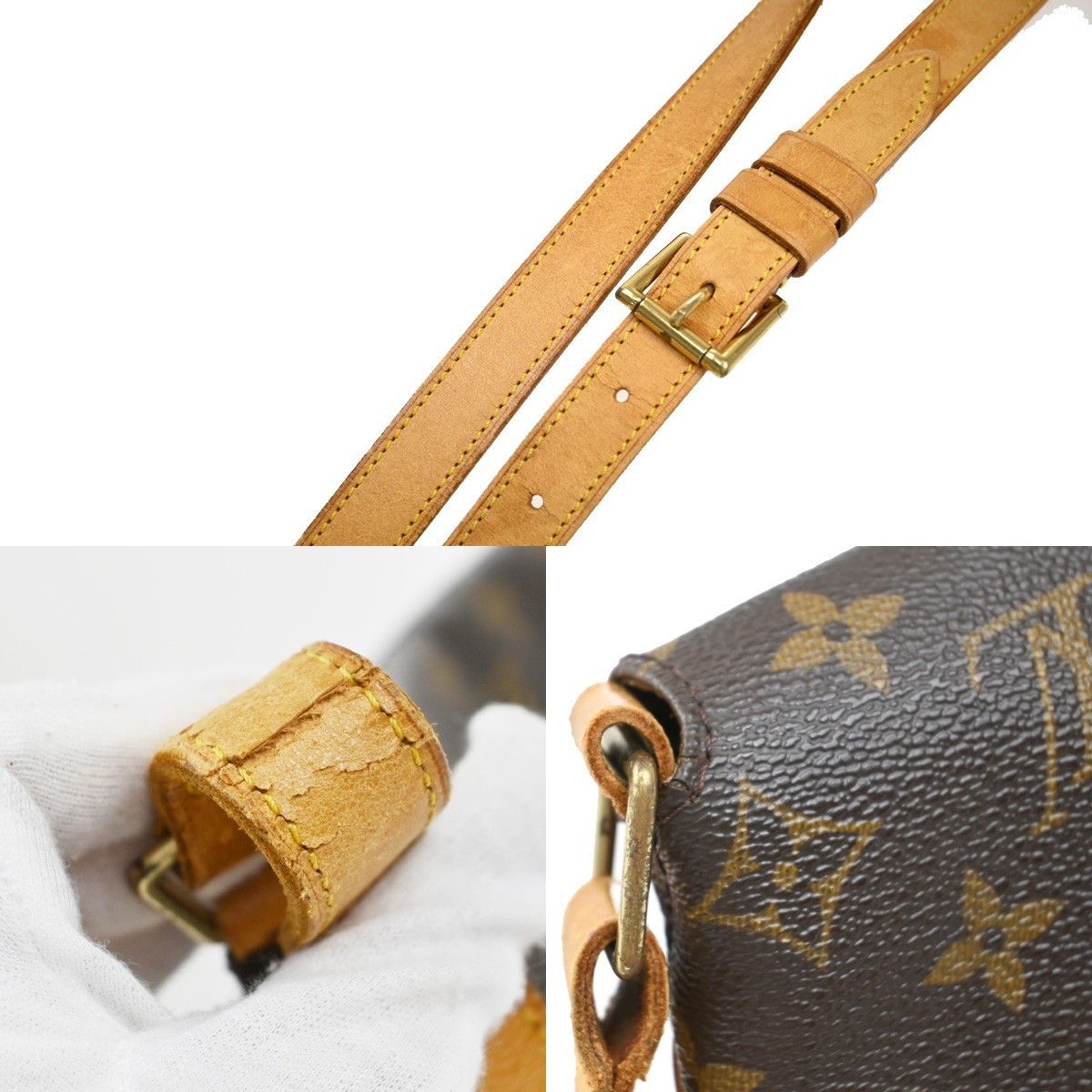 Louis Vuitton Louis Vuitton Musette Handbag Monogram Canvas Size ONE SIZE - 11 Thumbnail