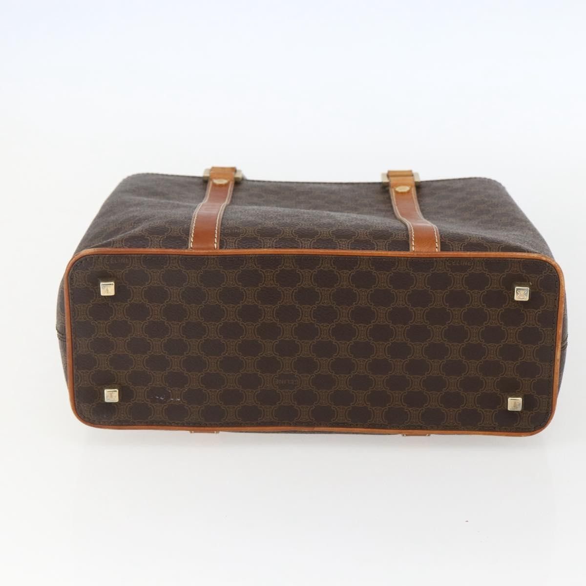Celine Celine Vintage Macadam Handbag Canvas and Leather Size ONE SIZE - 14 Thumbnail