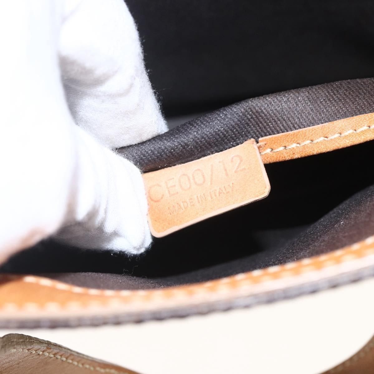 Celine Celine Vintage Macadam Handbag Canvas and Leather Size ONE SIZE - 7 Thumbnail