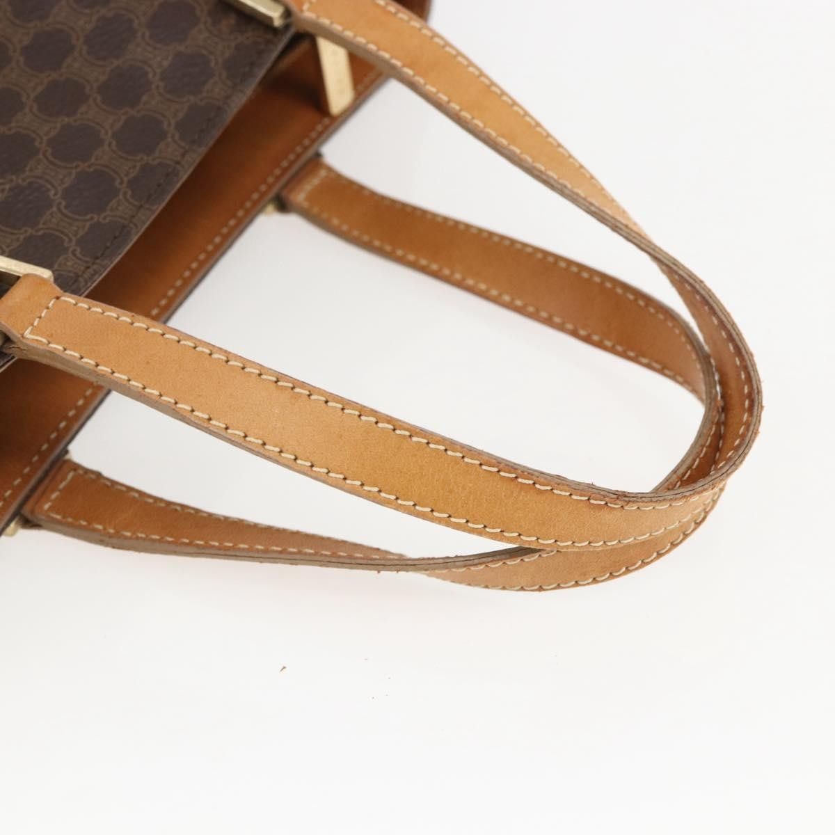 Celine Celine Vintage Macadam Handbag Canvas and Leather Size ONE SIZE - 8 Thumbnail