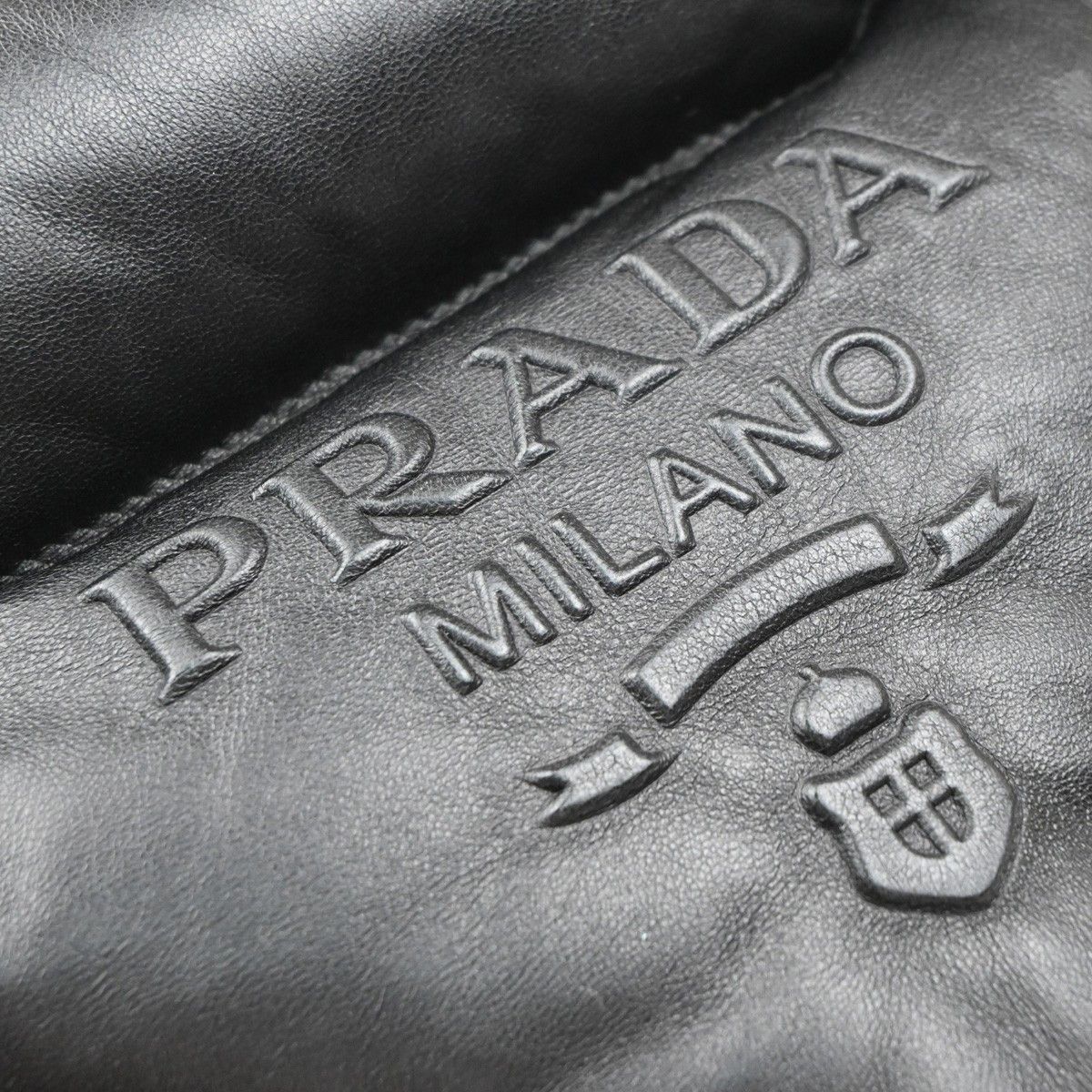 Prada Prada Padded Tote Bag Quilted Nappa Leather Size ONE SIZE - 12 Thumbnail