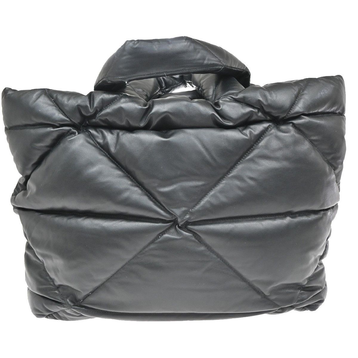 Prada Prada Padded Tote Bag Quilted Nappa Leather Size ONE SIZE - 2 Thumbnail