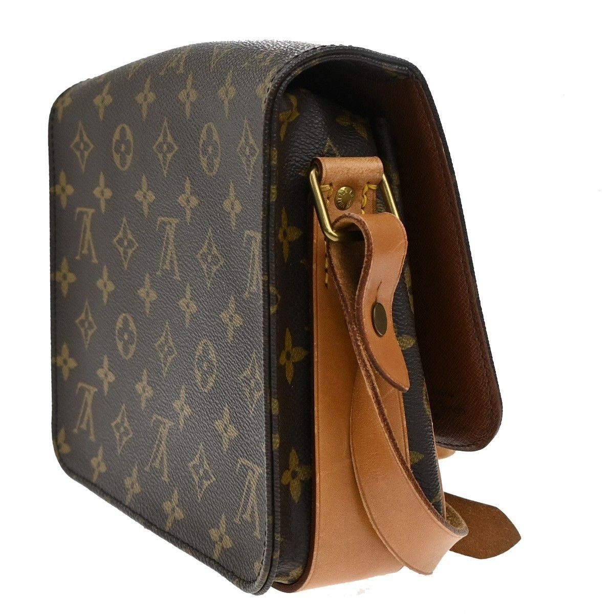 Louis Vuitton Louis Vuitton Cartouchiere Handbag Monogram Canvas Size ONE SIZE - 4 Thumbnail