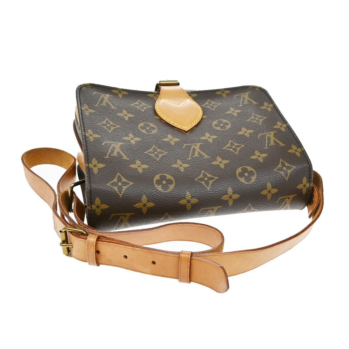 Louis Vuitton Louis Vuitton Cartouchiere Handbag Monogram Canvas Size ONE SIZE - 8 Thumbnail