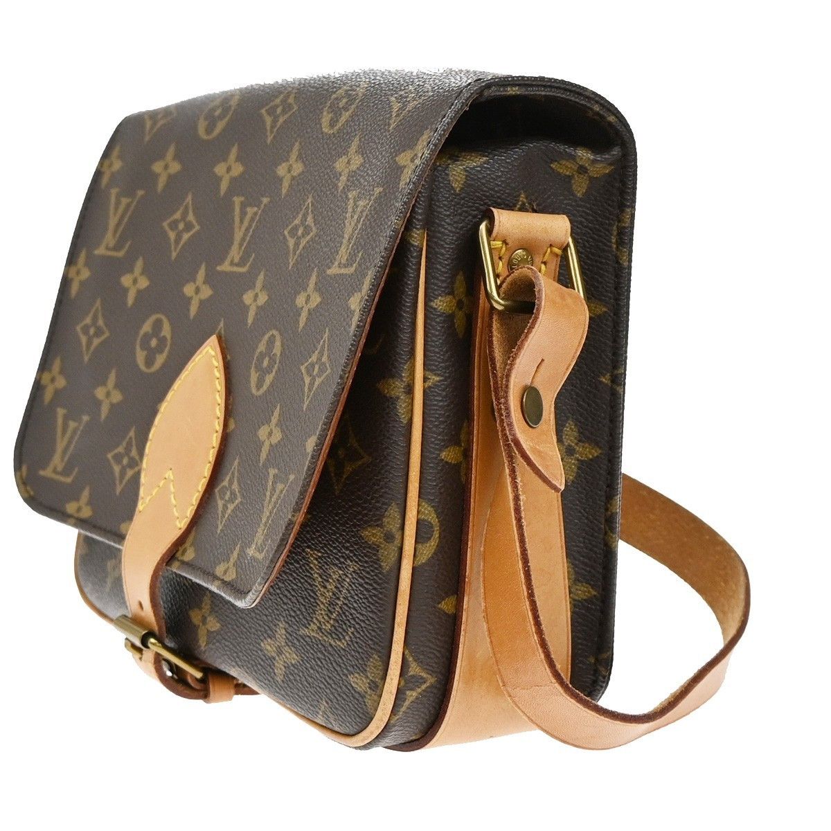 Louis Vuitton Louis Vuitton Cartouchiere Handbag Monogram Canvas Size ONE SIZE - 3 Thumbnail